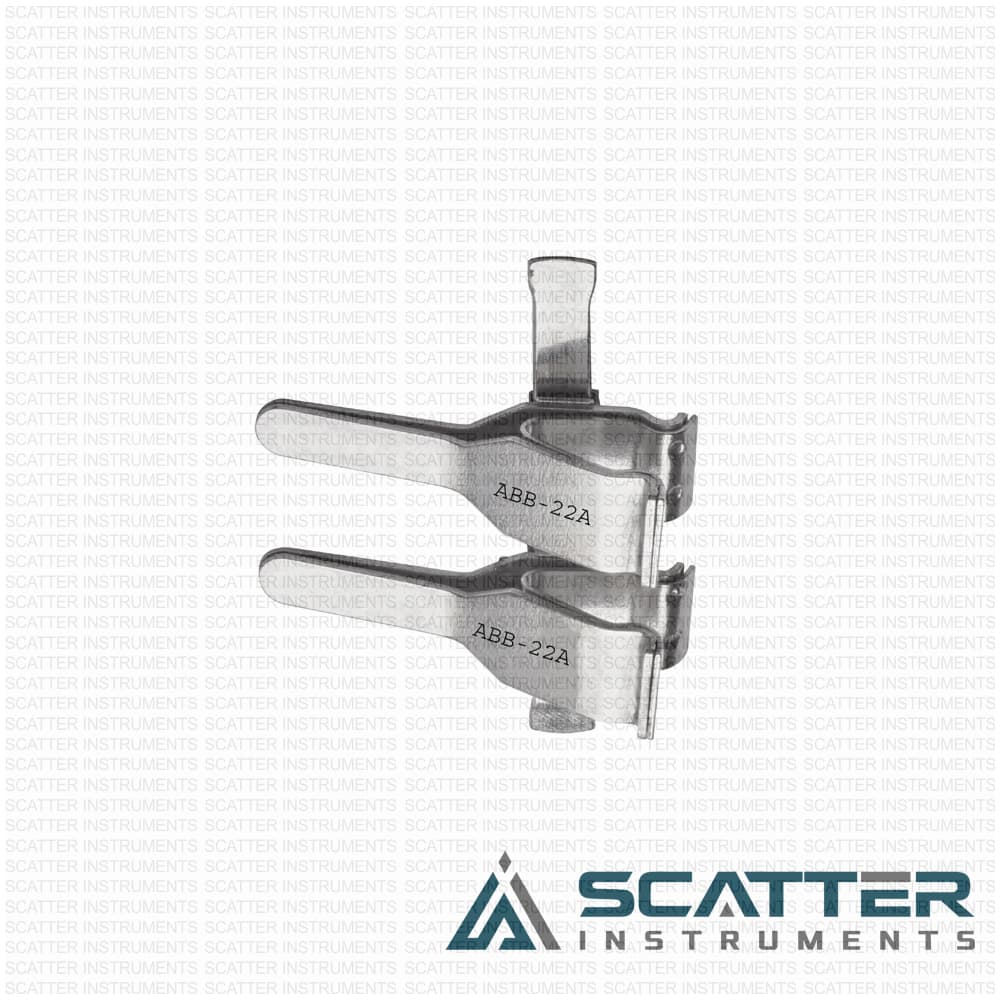 ABB-22A Double Clamp Matte Finish Thick Walled Arteries — image 1