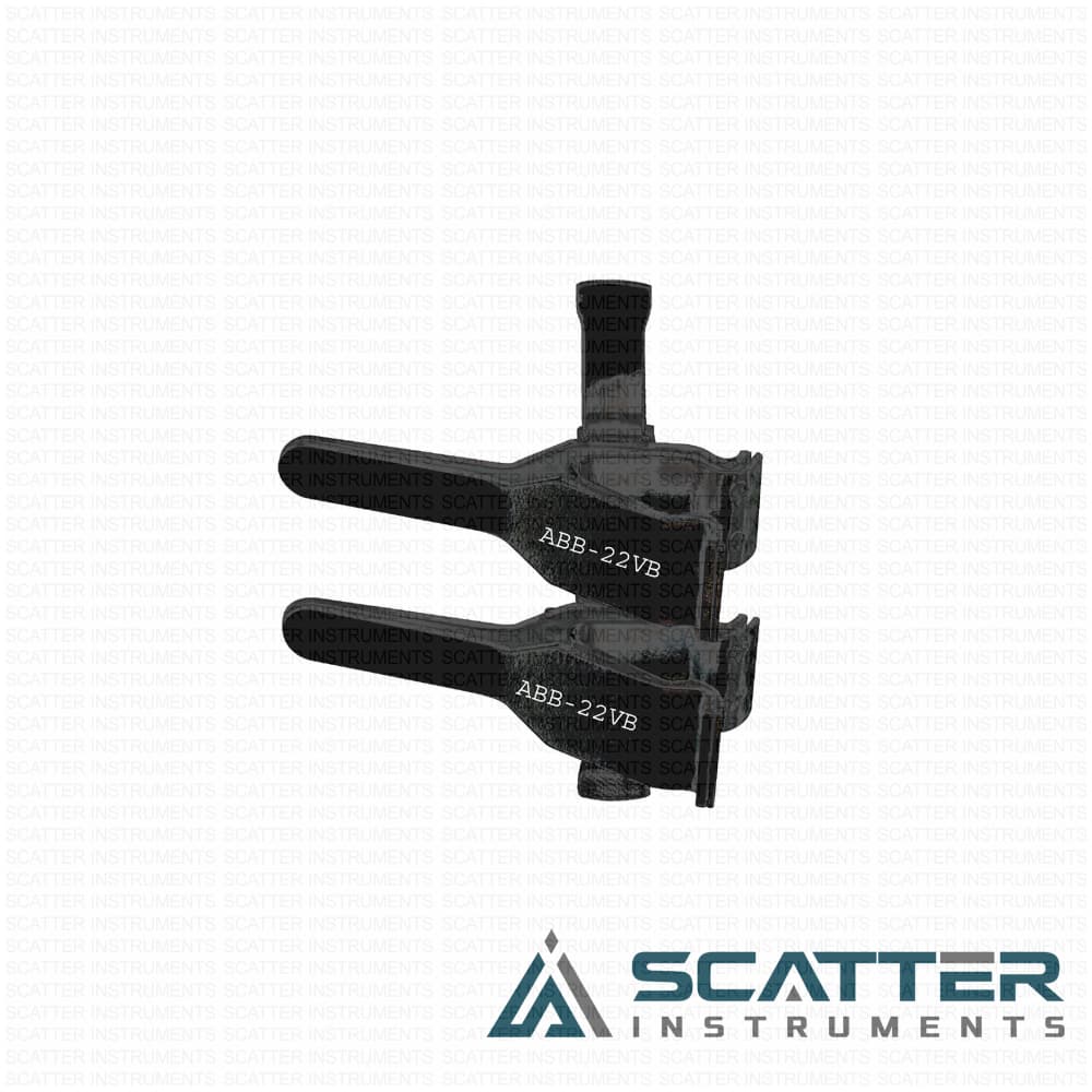 ABB-22VB Double Clamp General Purpose Black — image 1