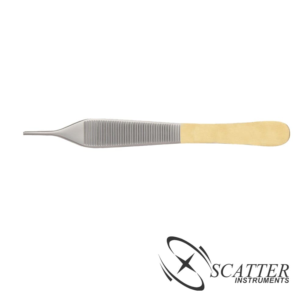 Adson T.C. Delicate Tissue and Suture Forcep 1x2 Teeth — image 1