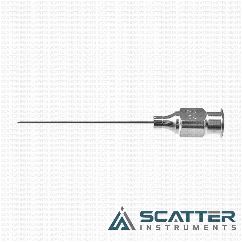 Atkinson retrobulbar needle, 23 gauge — image 1