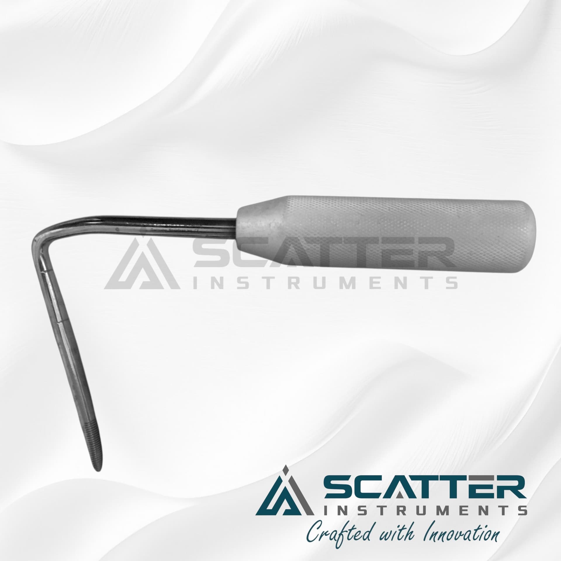 Aufricht Retractor Solid Handle — image 1