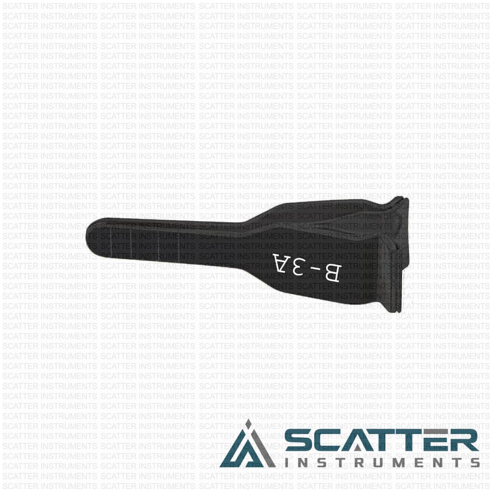 B-3AB Single Clamp Matte Finish Thick Walled Arteries Black — image 1