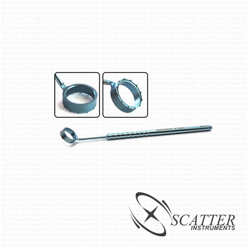 Bates Trephine Guide/Alcohol Chamber With FIxation Titanium — image 1
