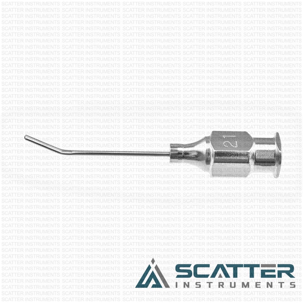 Bishop-Harmon irrigating cannula, 21 gauge — image 1