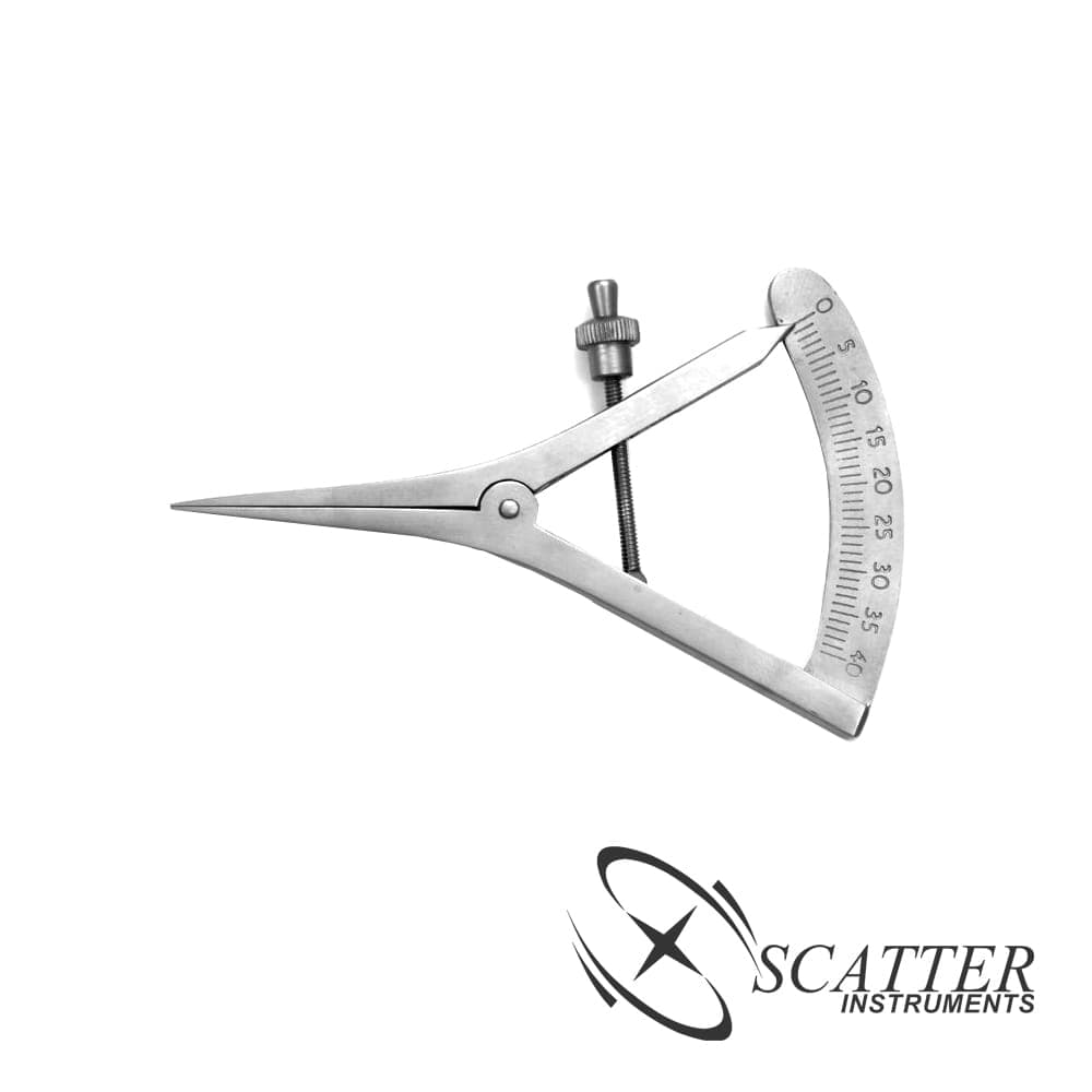 Castroviejo Caliper, 40mm Measuring Range 9cm — image 1