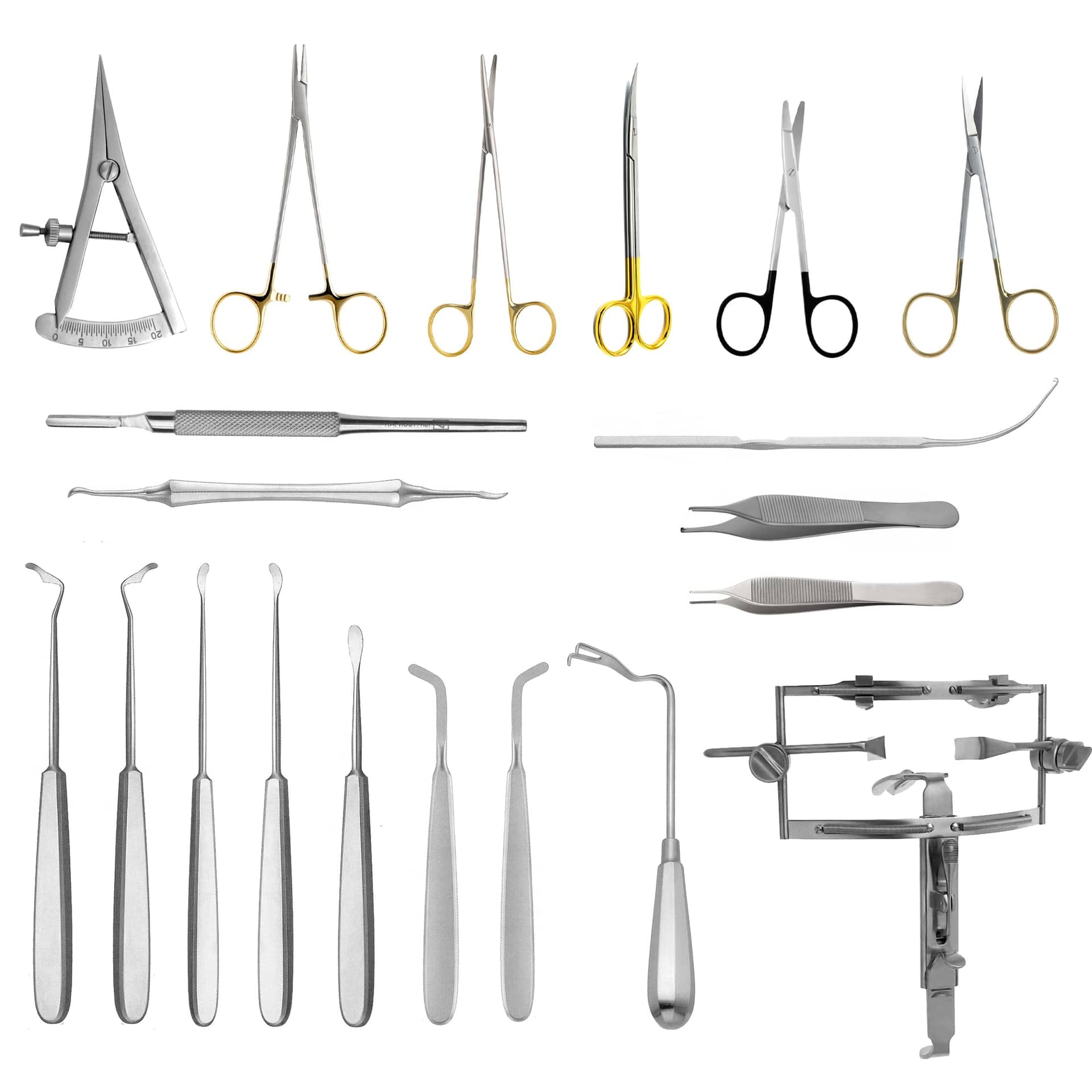 Cleft & Palate Repair Instruments Set — image 1