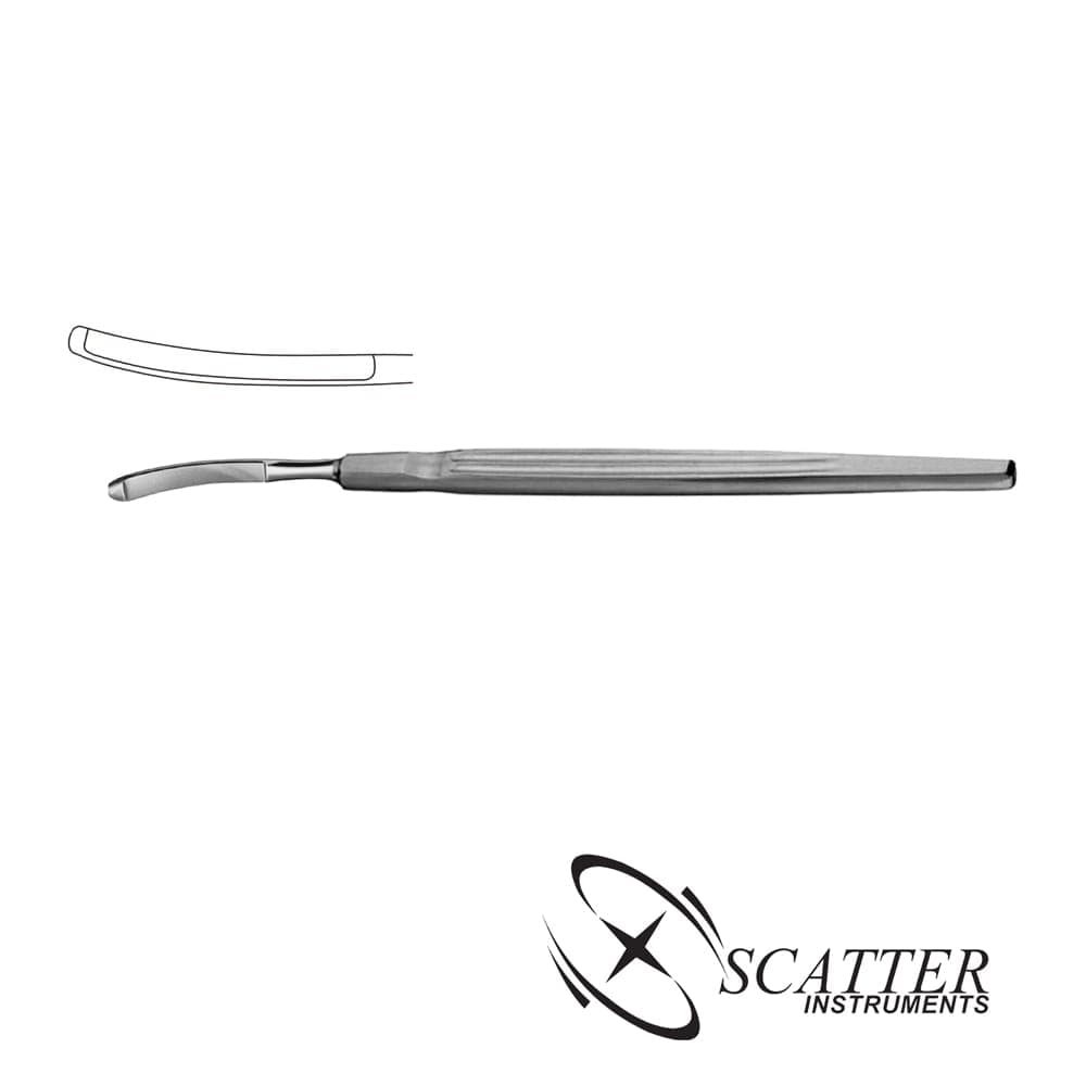 Converse Rhinoplasty Knife Curved 15cm Button End — image 1