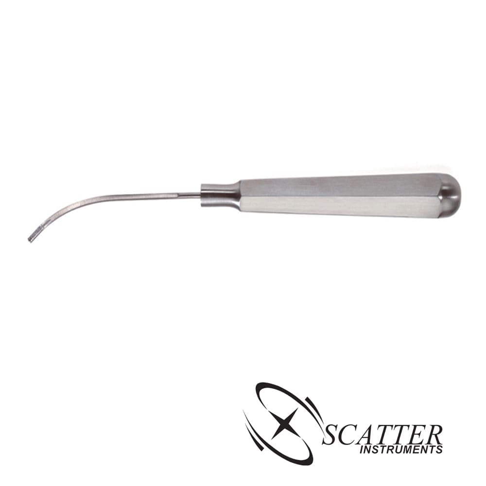 Dingman Cartilage Abrader 15cm Curved Left — image 1