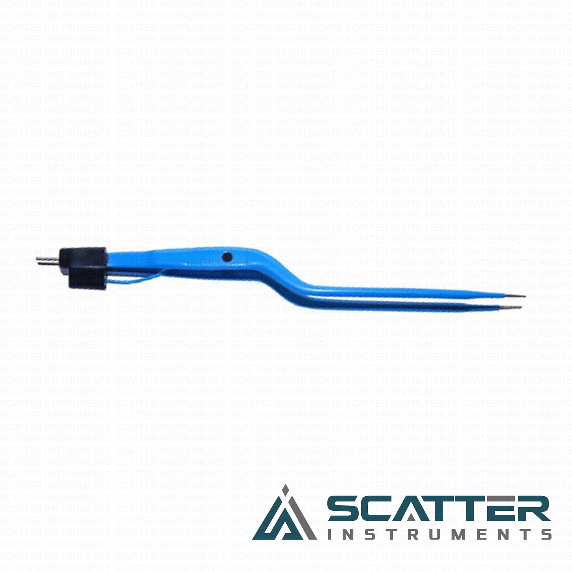 Irrigation Gerald Bayonet Bipolar Forceps TWO Pin USA Fitting 18.5cm — image 1
