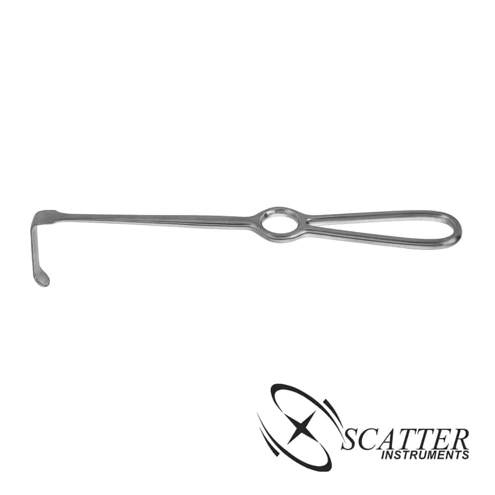 Obwegeser Soft Tissue Retractor Curved Down — image 1