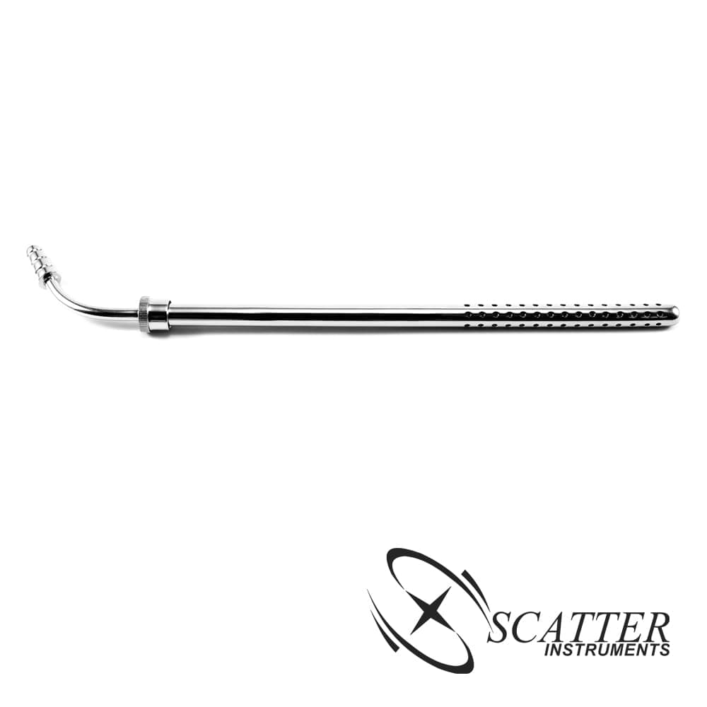 Poole Suction Tube Curved 20cm, Diameter 10mm — image 1