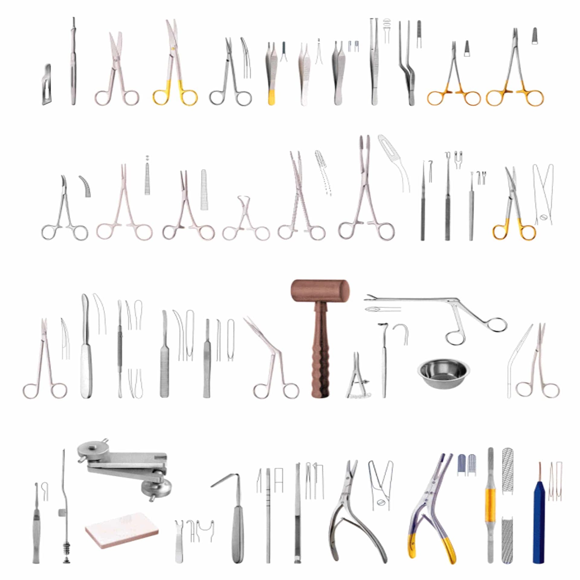 Rhinoplasty Gubisch Instruments Set — image 1