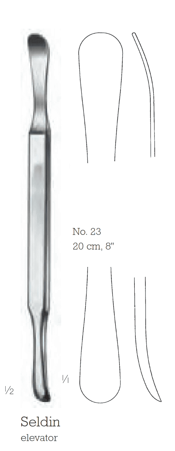 Seldin Elevator 20cm No.23 — image 1