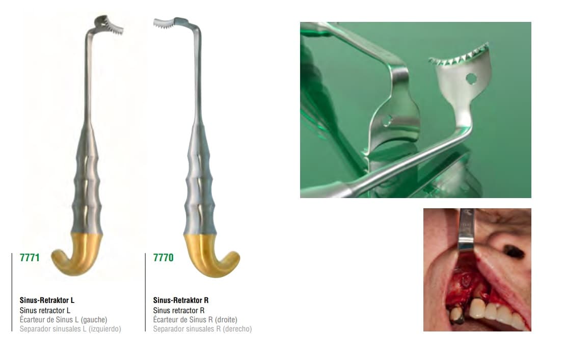 Sinus retractor set — image 1