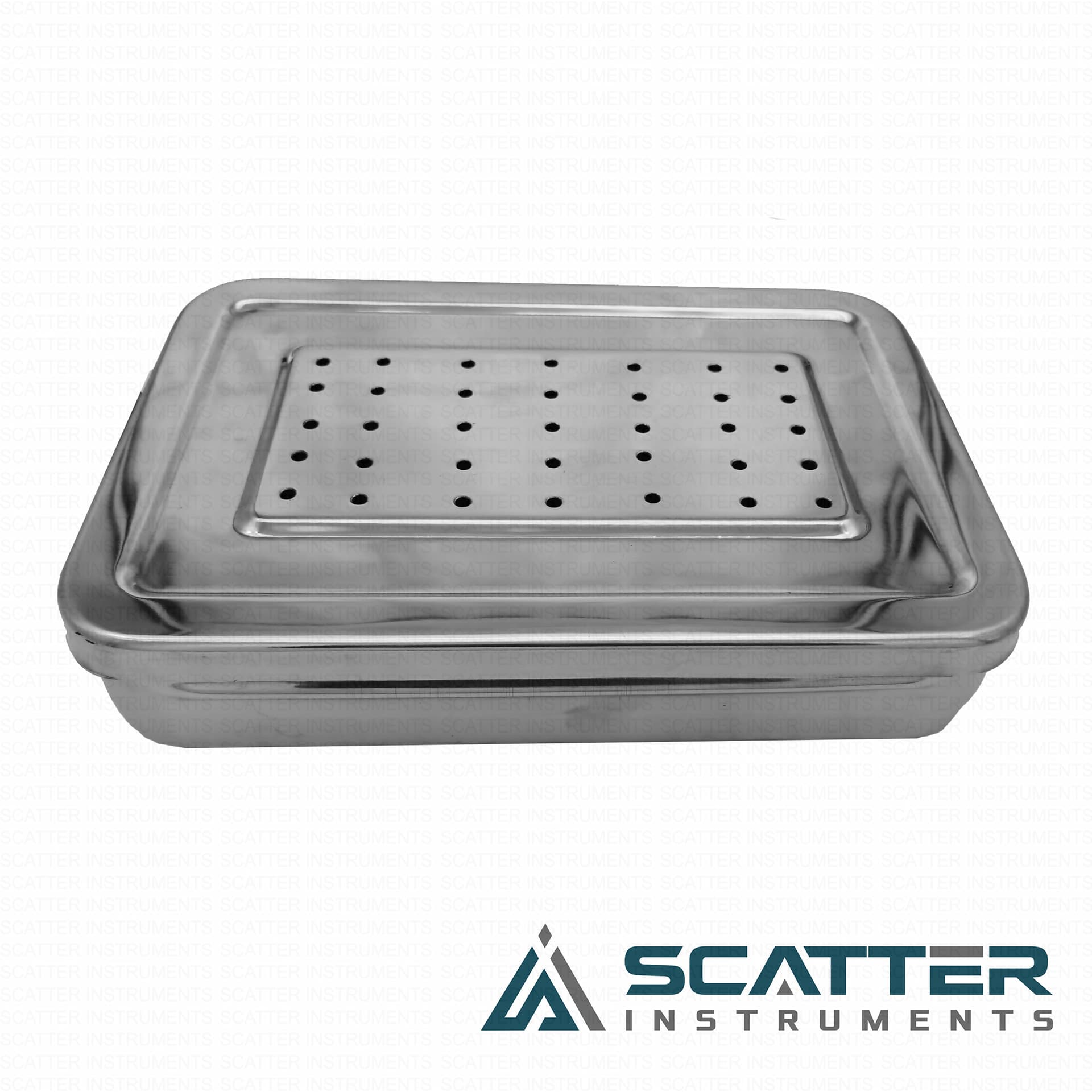 Sterilization Stainless Steel Box Perforated — image 1