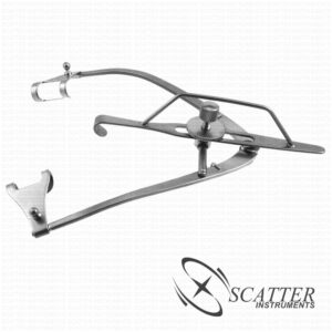 Guyton Park Lid Speculum Fenestrated Blade Nasal Approach