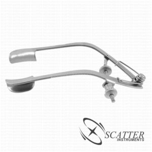 Lancaster Lid Speculum Adjustable Mechanism With Locking Nut