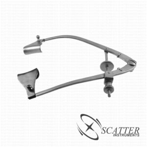 Mcpherson Lid Speculum Free Swinging Solid Blade With Suture Post