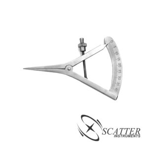 Castroviejo Caliper, 40mm Measuring Range 9cm