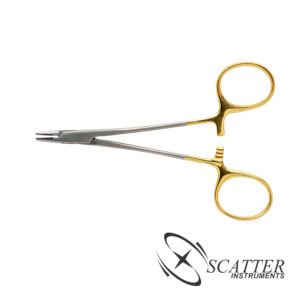 Derf T.C. Needle Holder 12cm Serrated Tip