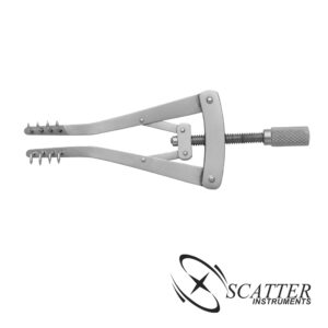 Alm Retractor 5mm Deep Prongs