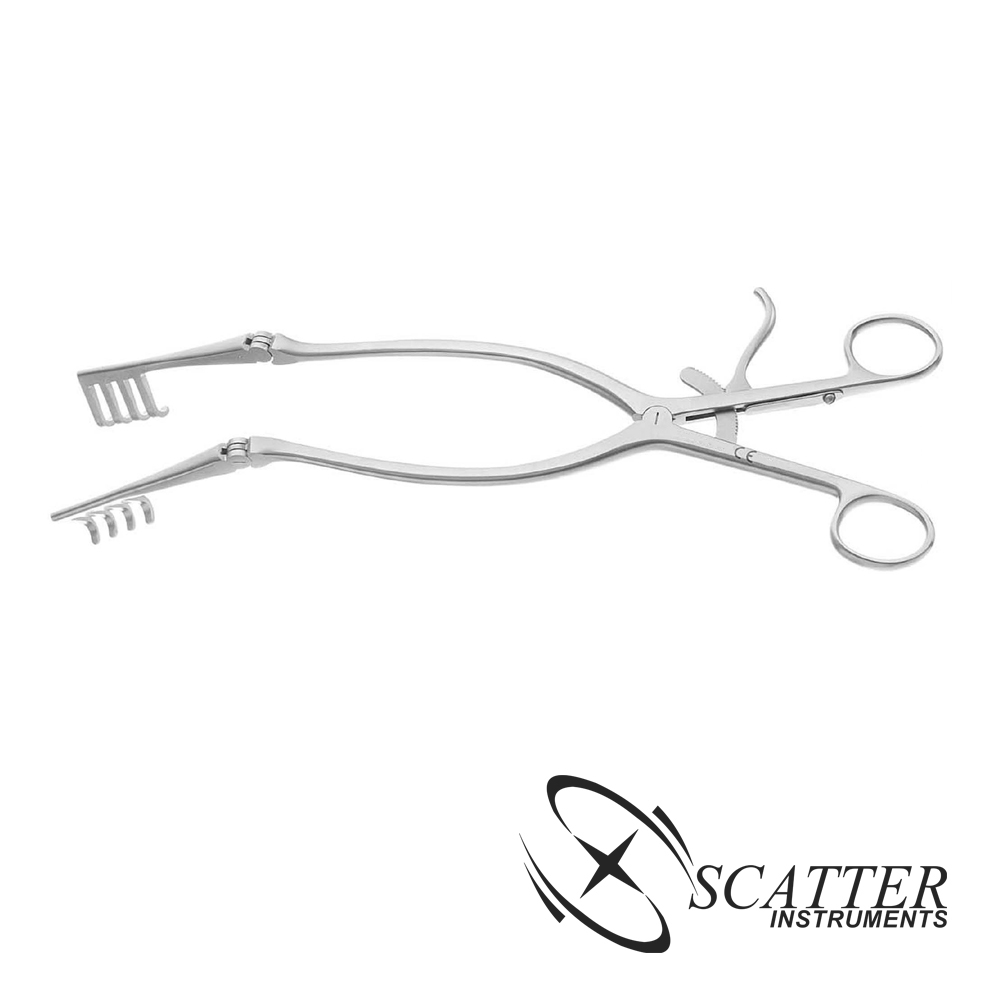 Beckman Retractor 4 X 4 Prongs 31.5cm Beckman Retractor 4 x 4 prongs 31.5cm