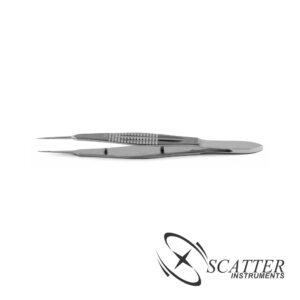 Castroviejo Suturing Forcep 1x2 Teeth, 0.9mm Tip