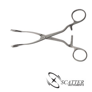 Collings Tongue Seizing Forcep 17cm