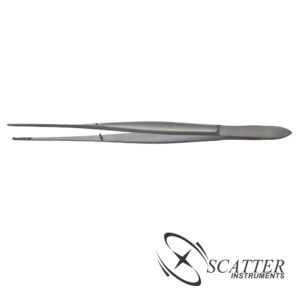Cushing Tissue Forcep, 1x2 Teeth Straight 18cm