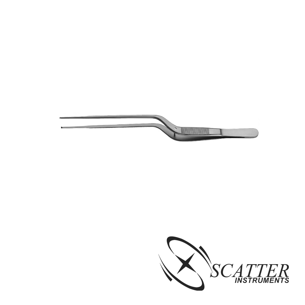 Gerald Bayonet Tissue Forcep 1x2 Teeth 19cm 1 Gerald Bayonet Tissue Forcep 1x2 Teeth 19cm