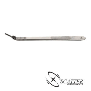 Scalpel Handle #3l Angled 20.5cm