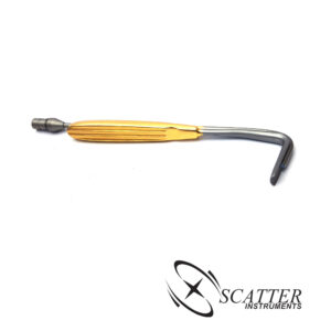 Aufricht Retractor With FIber Optic Illumination 20cm