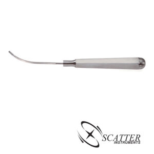 Dingman Cartilage Abrader 15cm Curved Right