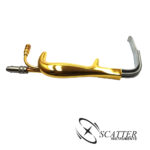 Tebbetts Fiber Optic Retractor With Teeth 18.5