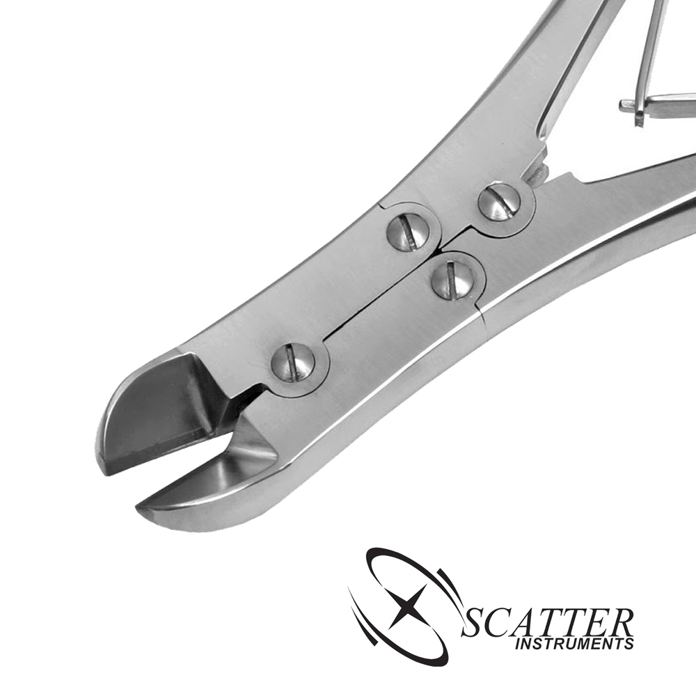 Wire Cutter Double Action Straight Scatter Instruments