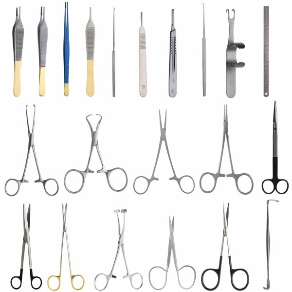 Plastic Surgery Instruments Set Scatter Instruments