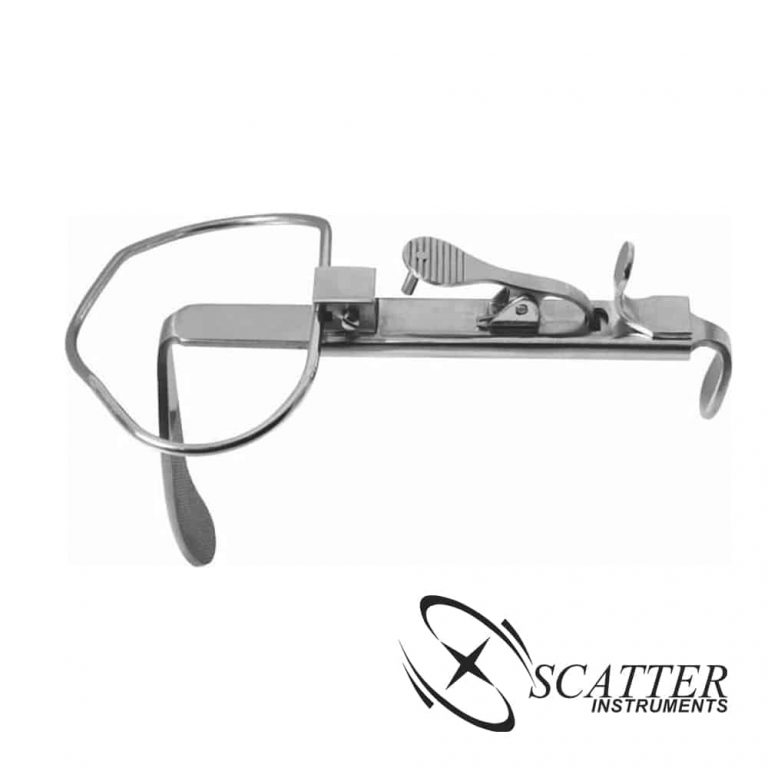 Obwegeser Soft Tissue Retractor Curved Up Scatter Instruments