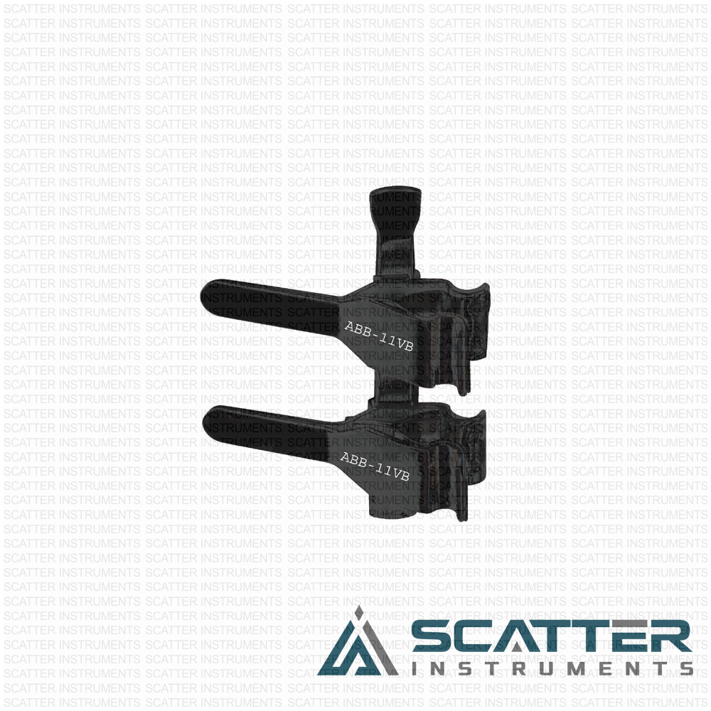 Abb 11vb Double Clamp General Purpose Black 1 Abb 11vb Double Clamp General Purpose Black