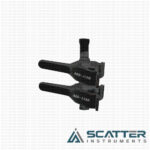 Abb 22ab Double Clamp Matte Finish Thick Walled Arteries Black