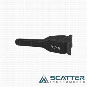 B 2ab Single Clamp Matte Finish Thick Walled Arteries Black