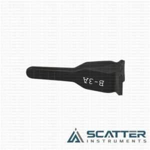 B 3ab Single Clamp Matte Finish Thick Walled Arteries Black