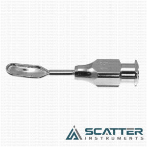 Alfonso Mcintyre Irrigating Nucleus Removal Spoon Cannula Large