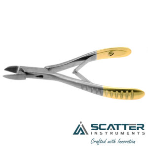 Cerkes Dorsum Nipper Tungston Carbide Needle Holder 12cm