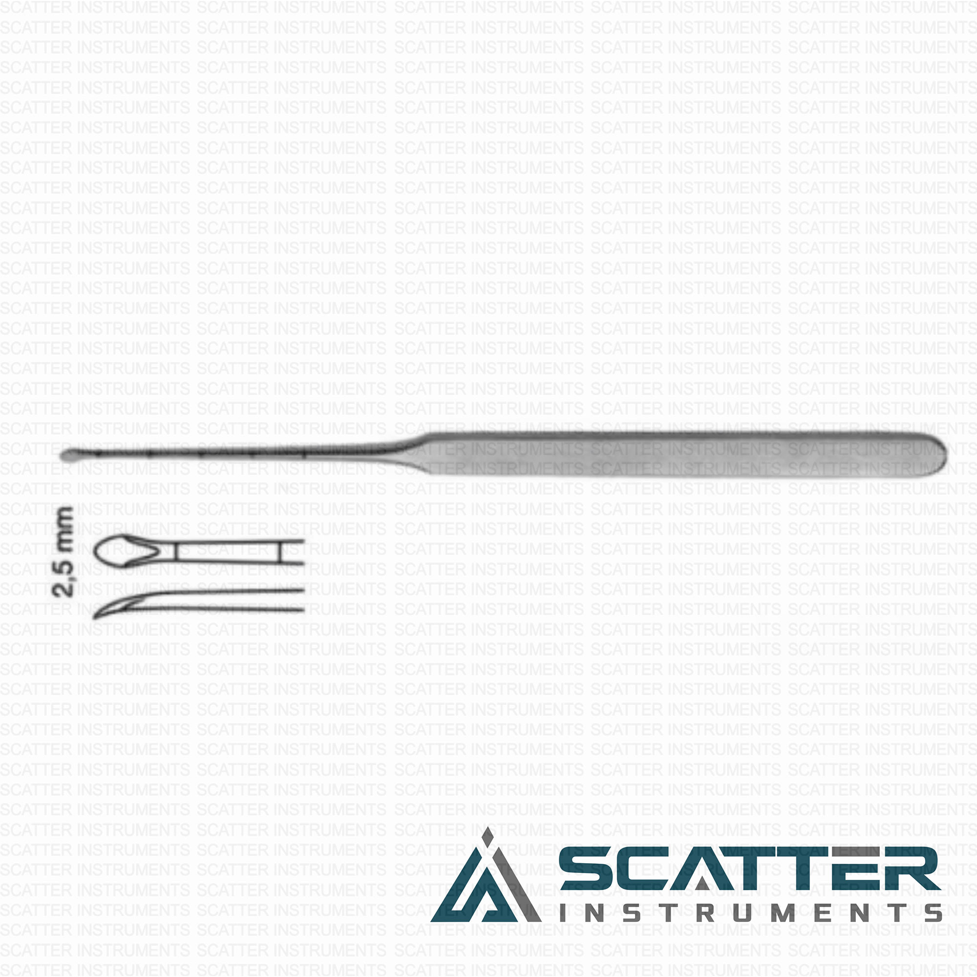 Cottle Elevator 2.5mm 16cm Cottle Elevator 2.5mm 16cm