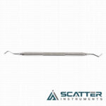 Daniel Robotti Perichondrium Scratcher, Double Ended, 17.5cm
