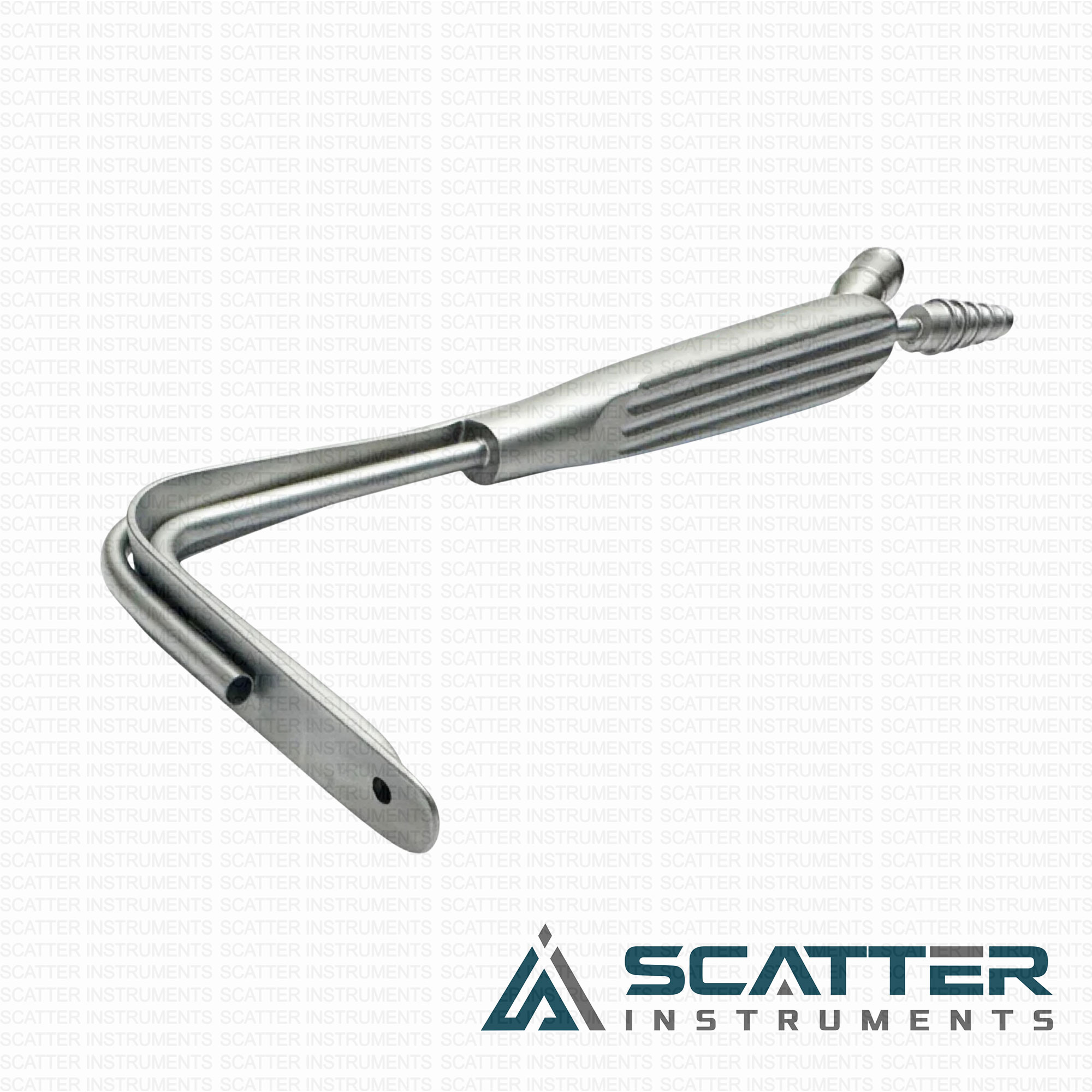 Gerbault Suction Retractor With Fiber Optic 14cm 10mm Gerbault Suction Retractor With Fiber Optic 14cm 10mm