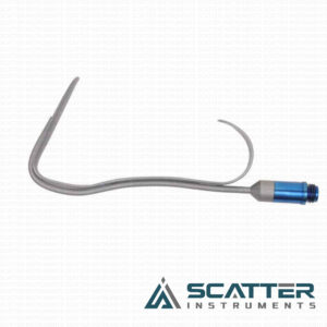 Converse Retractor with Fiber Optic Guide